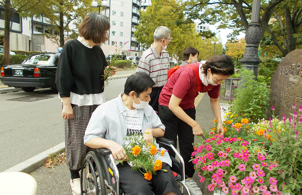 ももち福祉プラザの活動風景