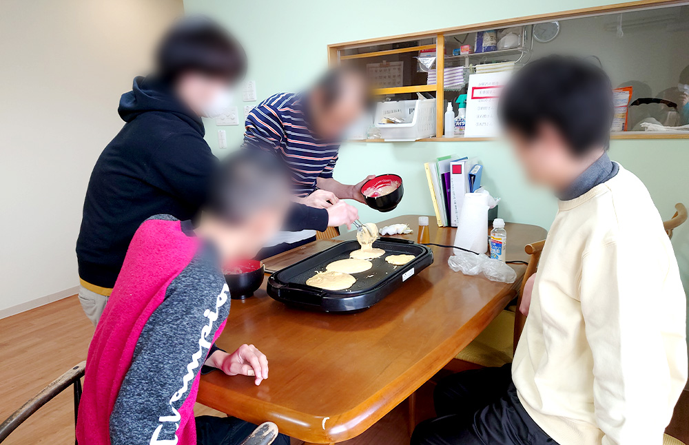 四箇（なごみ・ポノ）の施設利用の様子